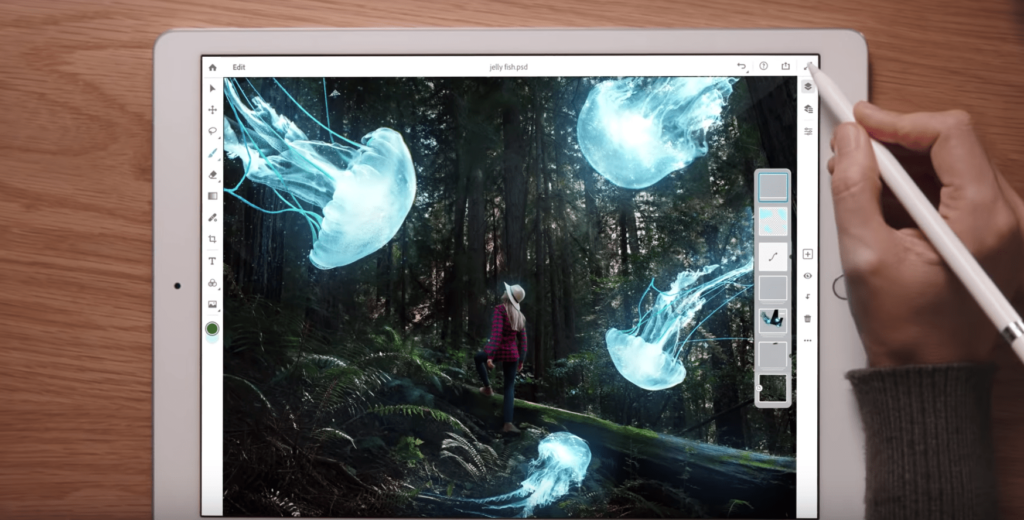 Adobe Photoshop CC บน iPad